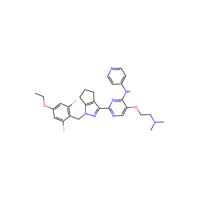 5-[2-(dimethylamino)ethoxy]-2-[1-[(4-ethoxy-2,6-difluorophenyl)methyl]-5,6-dihydro-4H-cyclopenta[c]pyrazol-3-yl]-N-pyridin-4-ylpyrimidin-4-amine, BUB1 有丝分裂检查点丝氨酸/苏氨酸激酶抑制剂