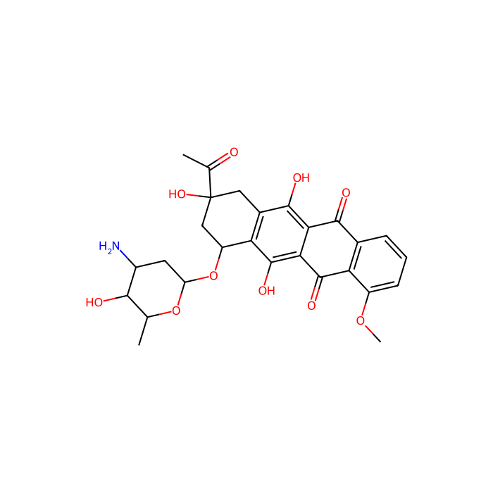 daunorubicin, DNA 拓扑异构酶 II alpha 抑制剂