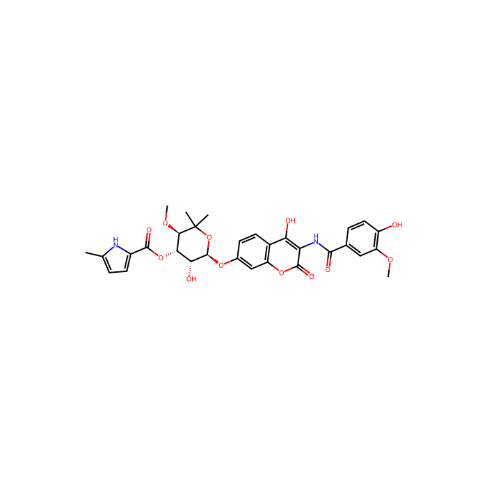 declovanillobiocin