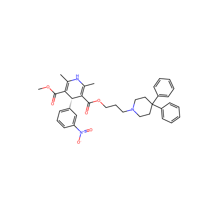 dexniguldipine, A 3 受体拮抗剂