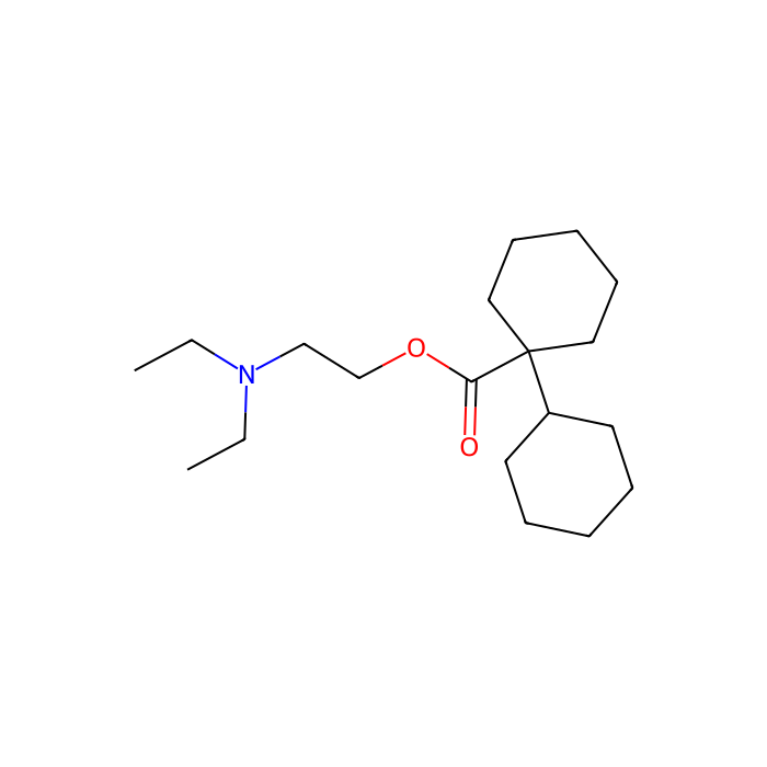 dicyclomine, M 1 受体拮抗剂；M 2 受体拮抗剂；M 3 受体拮抗剂；M 4 受体拮抗剂