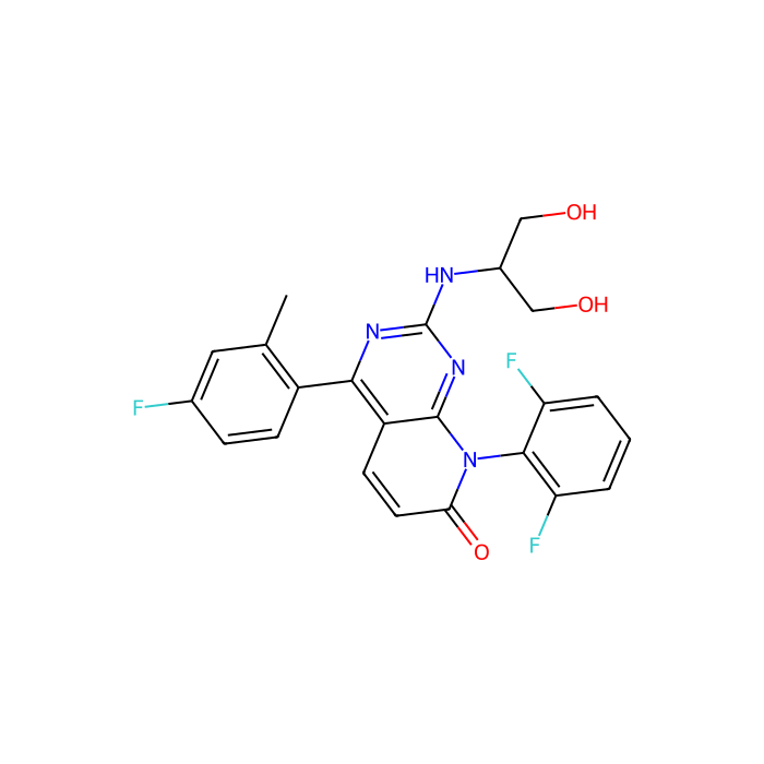 度马莫得, MAP 激酶 p38 alpha 抑制剂