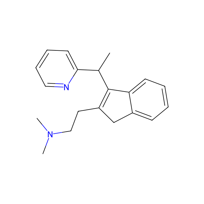 dimetindene, 组胺 H1 受体拮抗剂
