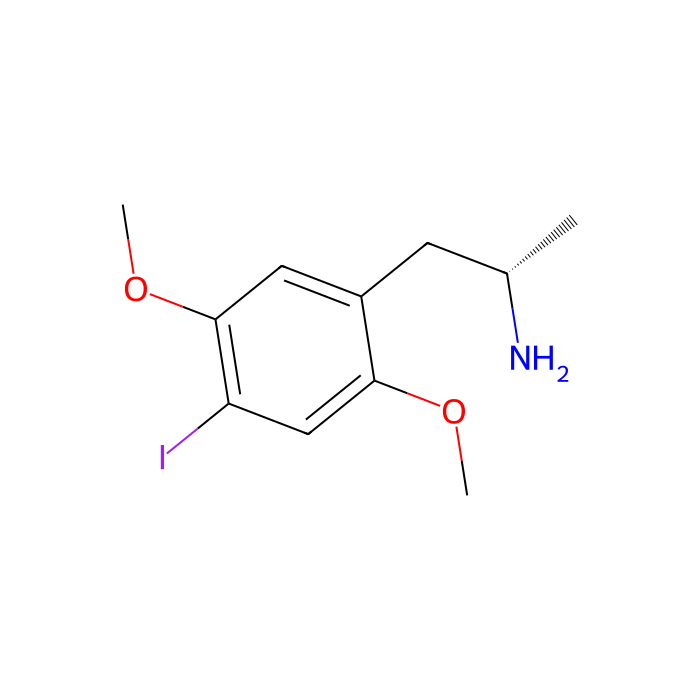 (+)-DOI, 5-HT 2A 受体激动剂；5-HT 2B 受体激动剂；5-HT 2C 受体激动剂