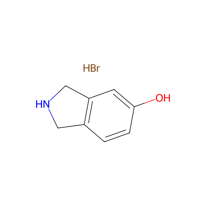 2,3-dihydro-1H-isoindol-5-ol hydrobromide