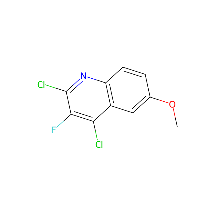 2,4-dichloro-3-fluoro-6-methoxy-quinoline