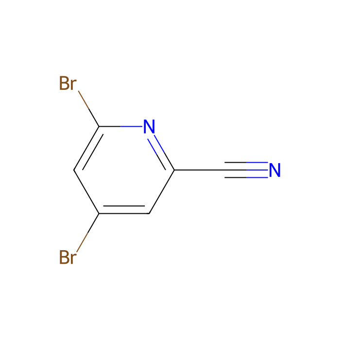 4,6-dibromopyridine-2-carbonitrile