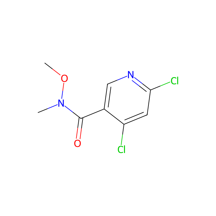 4,6-dichloro-N-methoxy-N-methyl-pyridine-3-carboxamide