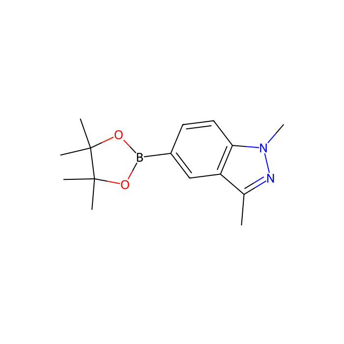 1,3-dimethyl-5-(tetramethyl-1,3,2-dioxaborolan-2-yl)-1H-indazole