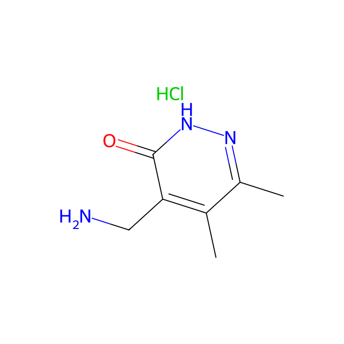 4-(aminomethyl)-5,6-dimethylpyridazin-3-ol hydrochloride