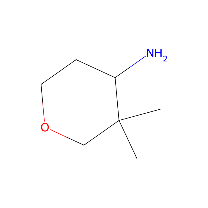3,3-dimethyltetrahydropyran-4-amine