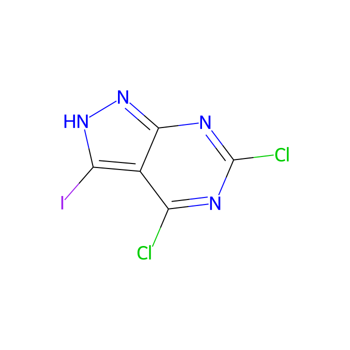 4,6-dichloro-3-iodo-1H-pyrazolo[3,4-d]pyrimidine