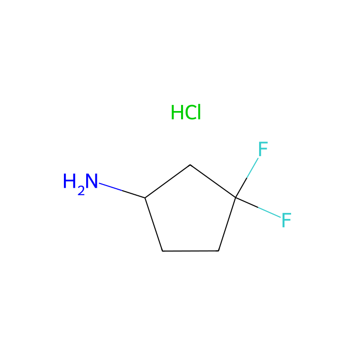 (1S)-3,3-difluorocyclopentan-1-amine hydrochloride