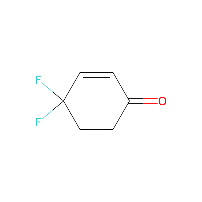 4,4-difluorocyclohex-2-en-1-one