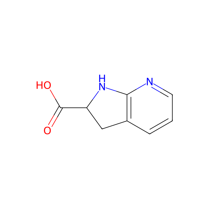 2,3-Dihydro-1H-pyrrolo[2,3-b]pyridine-2-carboxylic acid