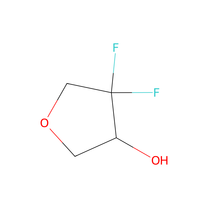 4,4-difluorotetrahydrofuran-3-ol