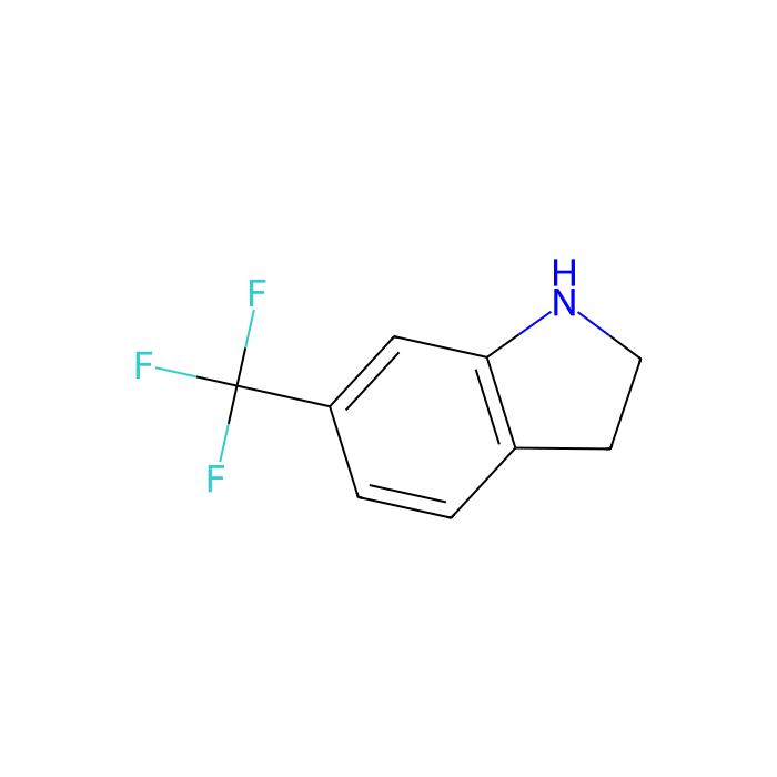6-(三氟甲基)-2,3-二氢-1H-吲哚