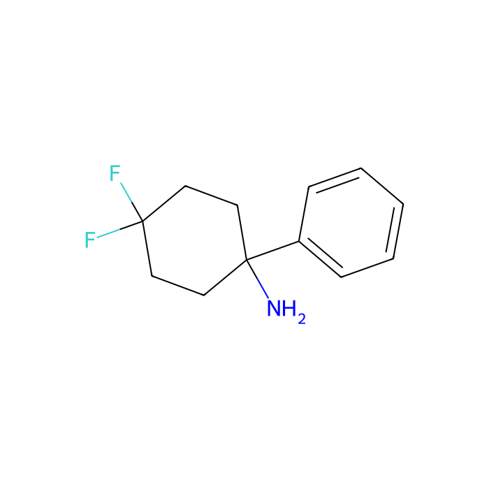 4,4-difluoro-1-phenyl-cyclohexanamine