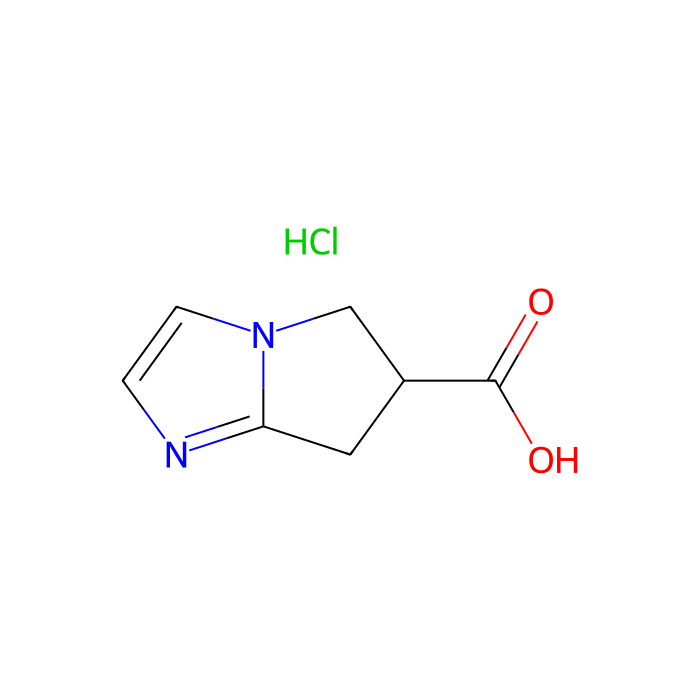 6,7-dihydro-5H-pyrrolo[1,2-a]imidazole-6-carboxylic acid;hydrochloride