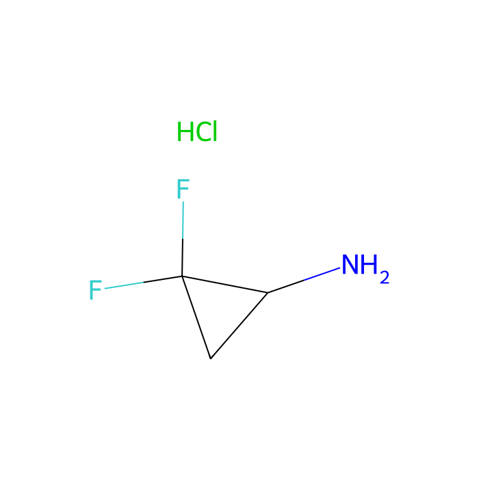 (1R)-2,2-difluorocyclopropan-1-amine hydrochloride