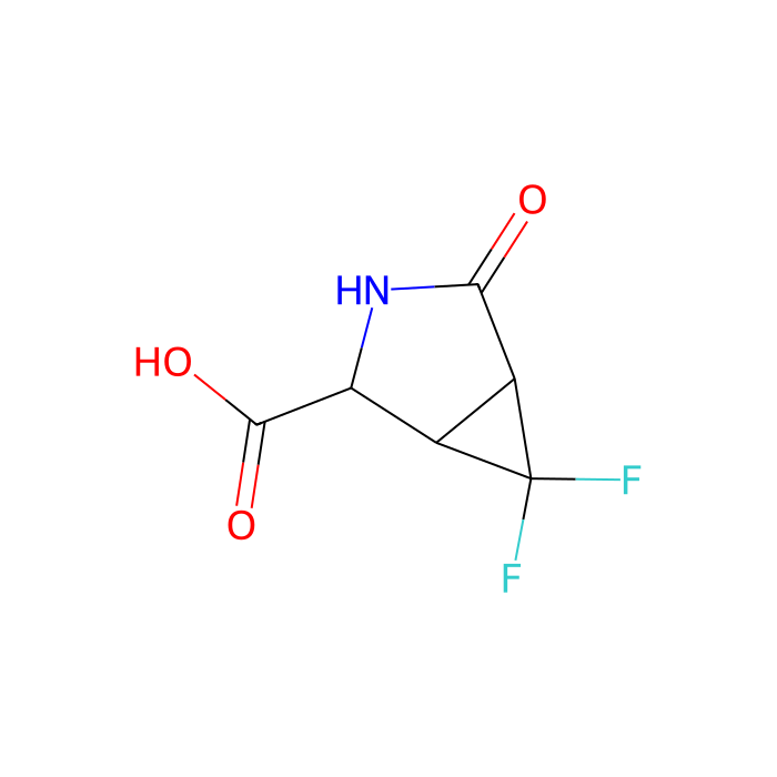 (1S,2S,5R)-6,6-difluoro-4-oxo-3-azabicyclo[3.1.0]hexane-2-carboxylic acid
