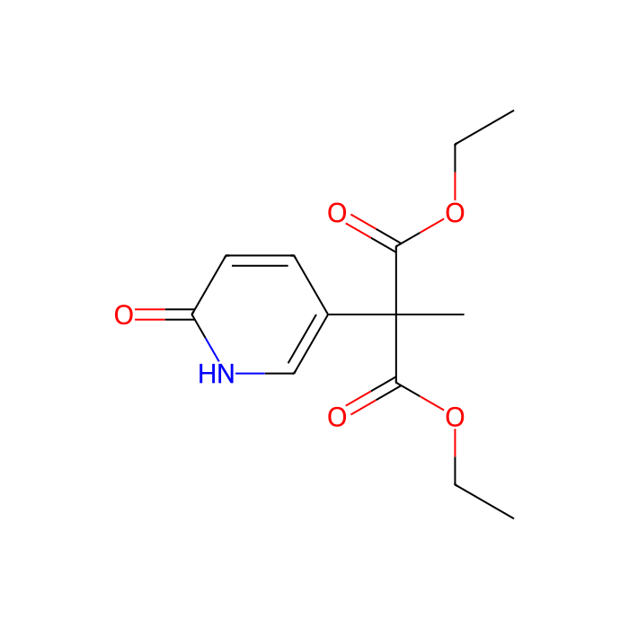 diethyl 2-methyl-2-(6-oxo-1H-pyridin-3-yl)propanedioate