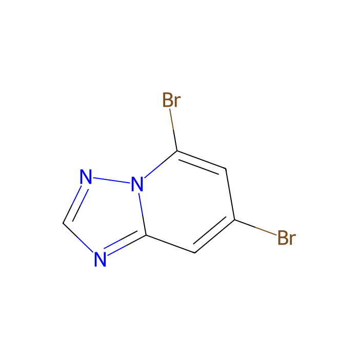 5,7-dibromo-[1,2,4]triazolo[1,5-a]pyridine