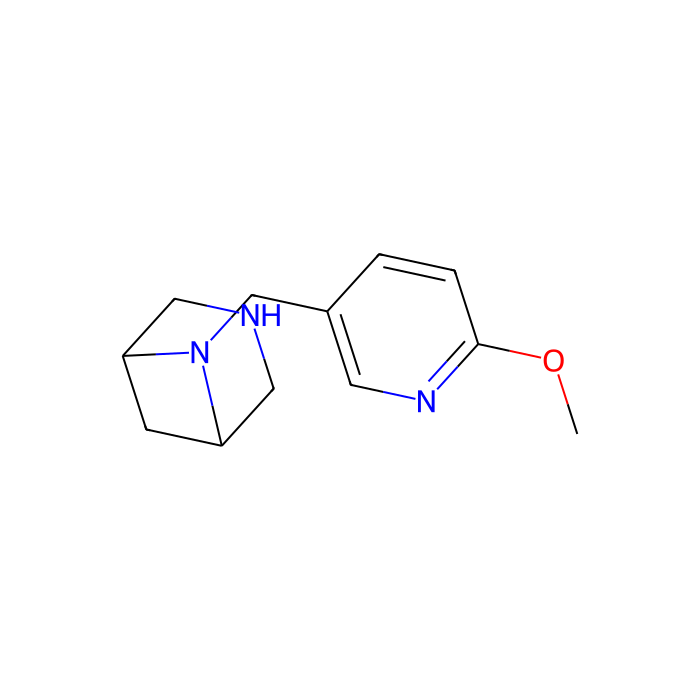 6-[(6-methoxy-3-pyridyl)methyl]-3,6-diazabicyclo[3.1.1]heptane