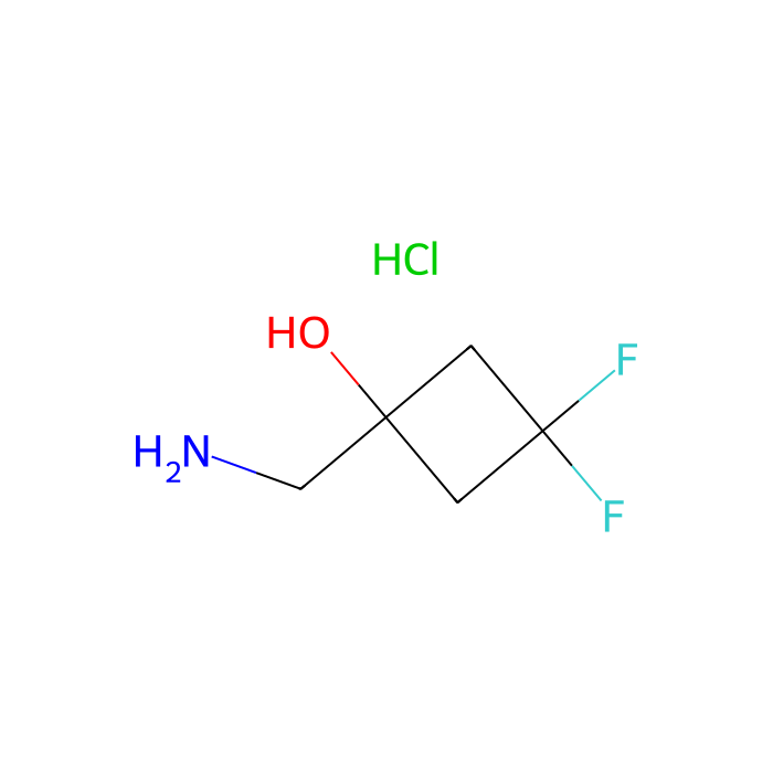 1-(aminomethyl)-3,3-difluoro-cyclobutanol;hydrochloride