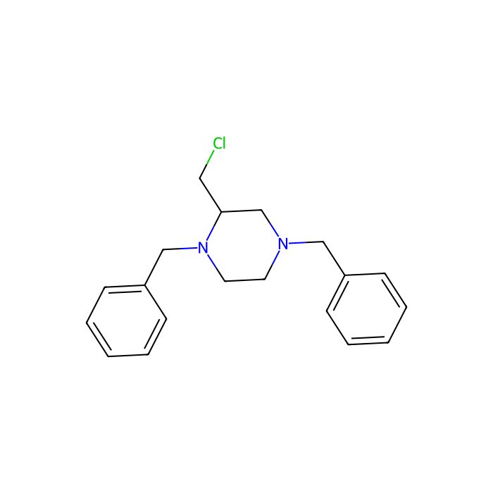 1,4-dibenzyl-2-(chloromethyl)piperazine
