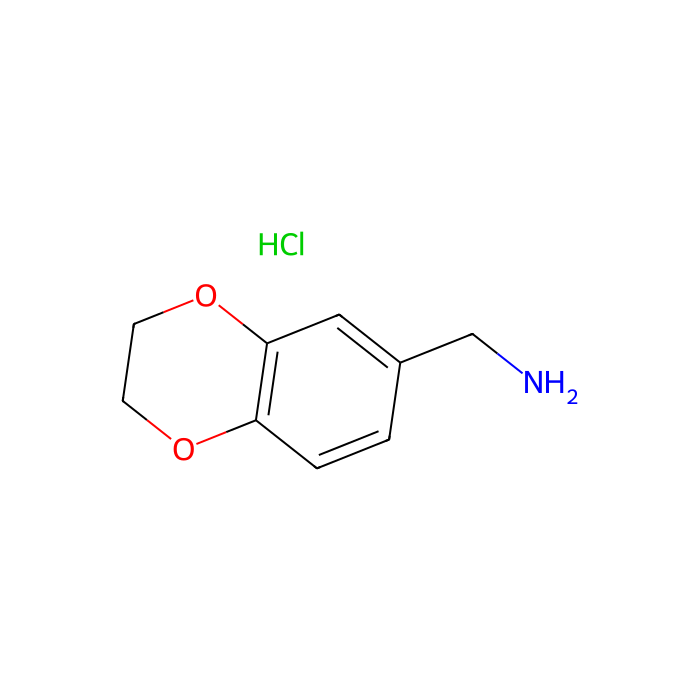 2,3-dihydro-1,4-benzodioxin-6-ylmethanamine;hydrochloride
