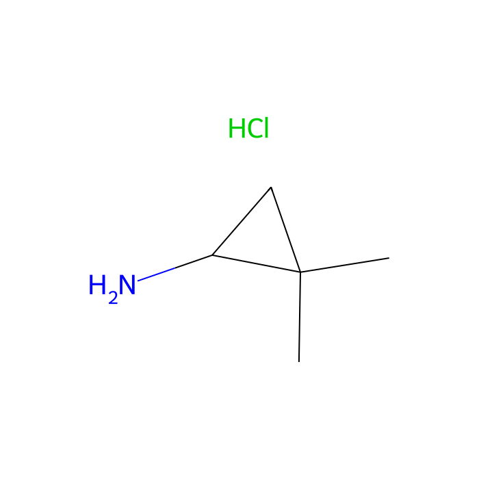 2,2-dimethylcyclopropan-1-amine hydrochloride