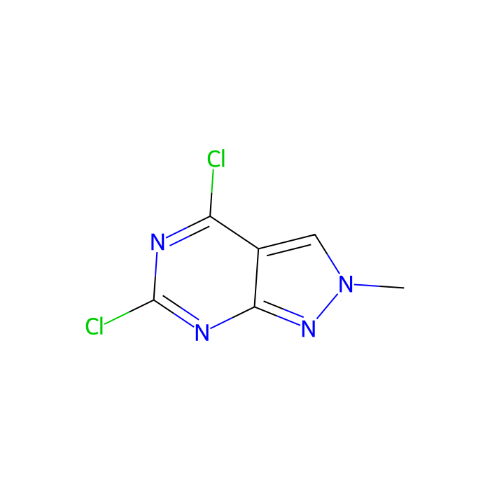 4,6-dichloro-2-methyl-2H-pyrazolo[3,4-d]pyrimidine