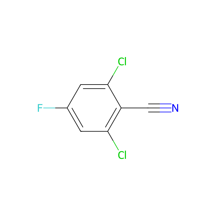 2,6-dichloro-4-fluoro-benzonitrile