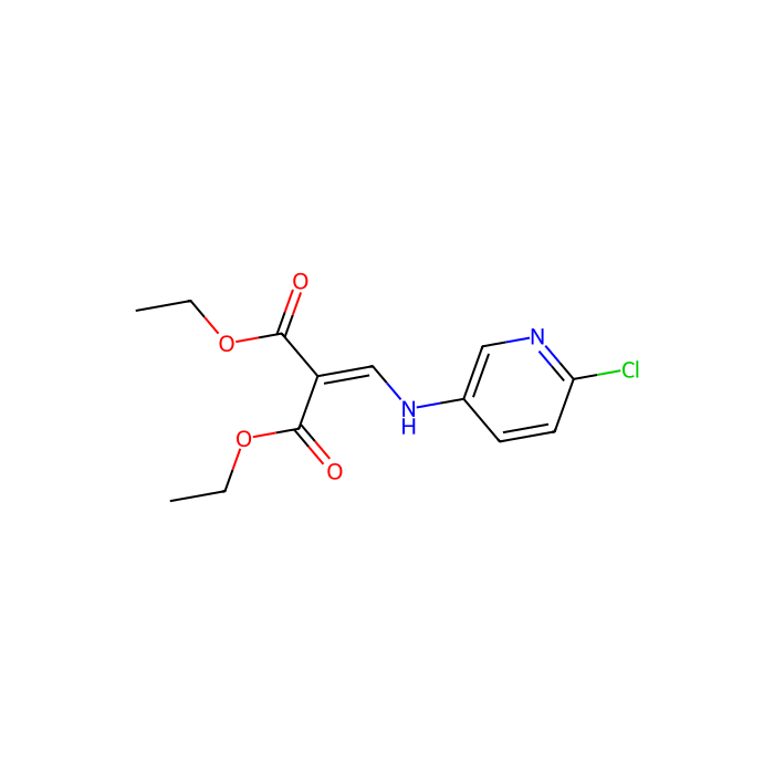 diethyl 2-[[(6-chloro-3-pyridyl)amino]methylene]propanedioate