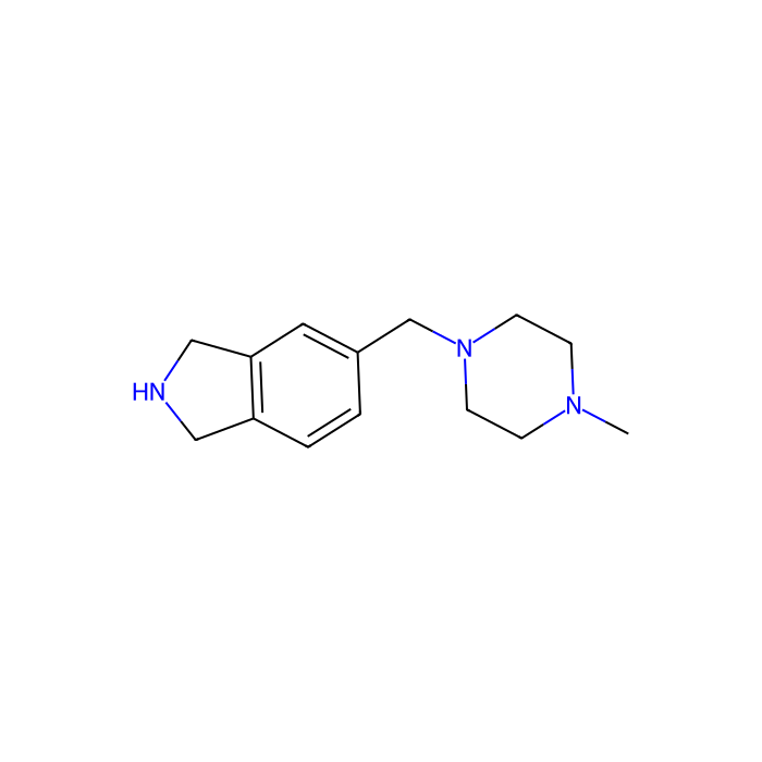 2,3-dihydro-5-[(4-methyl-1-piperazinyl)methyl]-1H-Isoindole