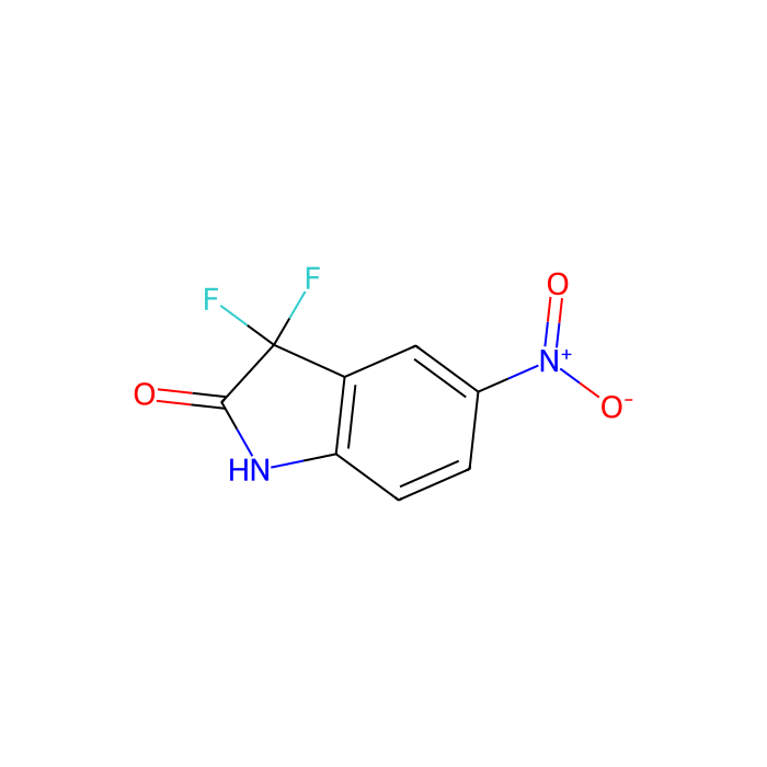 3,3-difluoro-5-nitro-2,3-dihydro-1H-indol-2-one