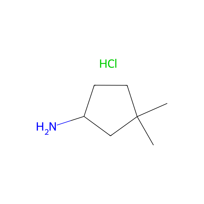 3,3-dimethylcyclopentanamine hydrochloride