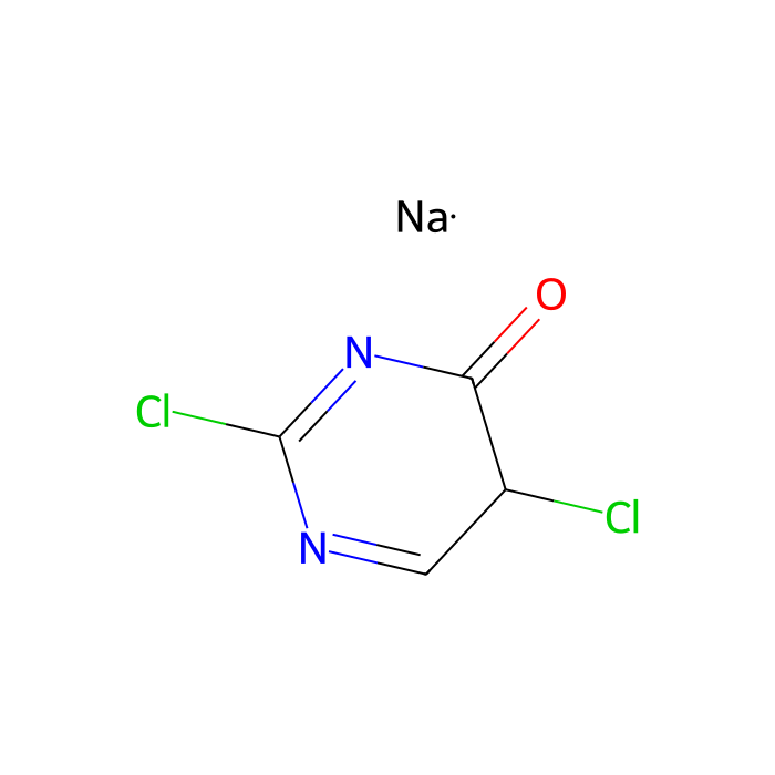 2,5-dichloro-1H-pyrimidin-6-one;sodium salt
