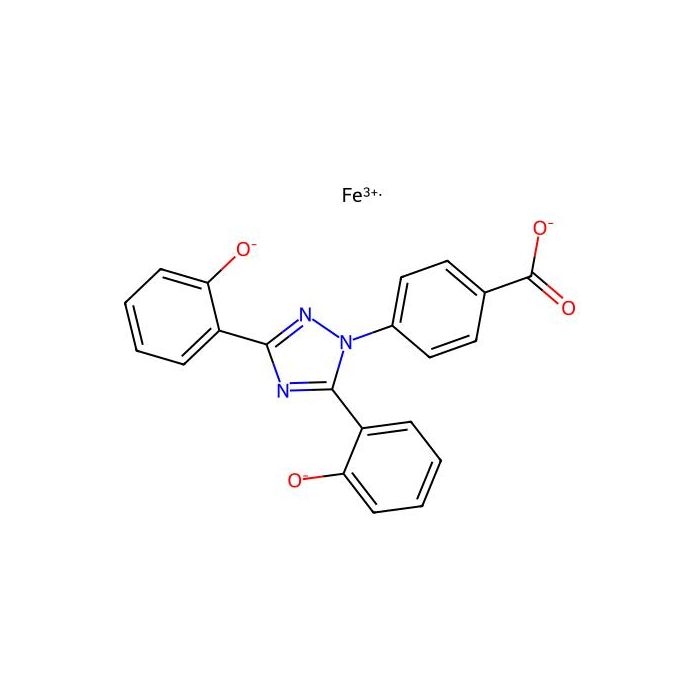 Deferasirox (Fe3+ chelate)