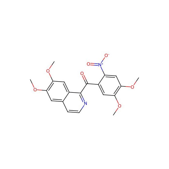 (6,7-Dimethoxy-1-isoquinolinyl)(4,5-dimethoxy-2-nitrophenyl)methanone