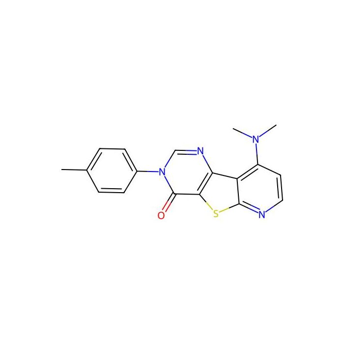 9-(dimethylamino)-3-(4-methylphenyl)pyrido[3',2':4,5]thieno[3,2-d]pyrimidin-4(3H)-one