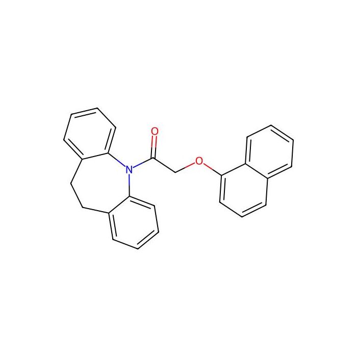 1-(10,11-Dihydro-dibenzo[b,f]azepin-5-yl)-2-(naphthalen-1-yloxy)-ethanone