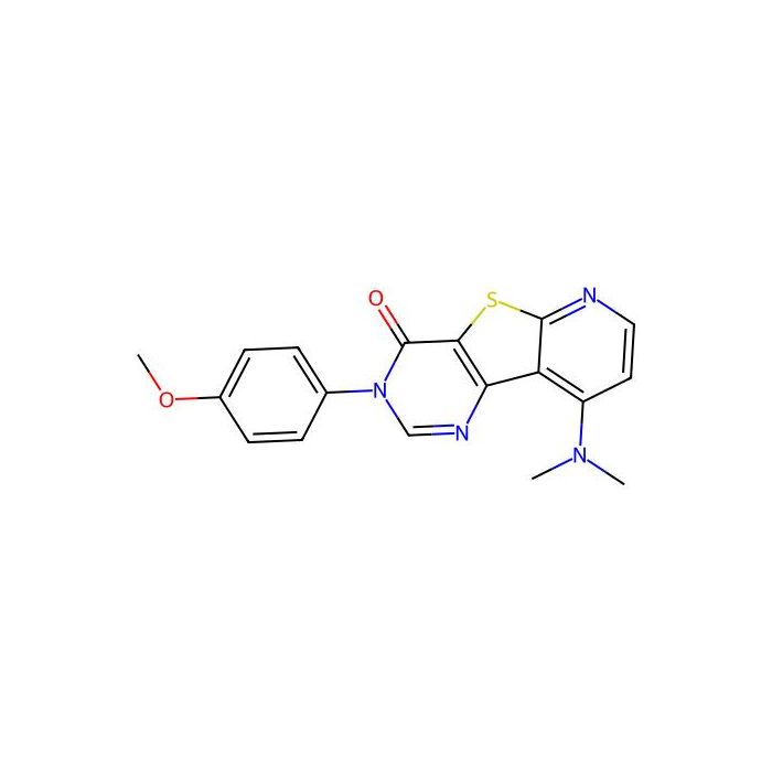 9-(Dimethylamino)-3-(4-methoxyphenyl)-4-pyrido[1,2]thieno[3,4-d]pyrimidinone