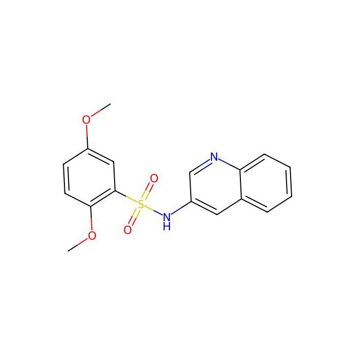 2,5-dimethoxy-N-quinolin-3-ylbenzenesulfonamide