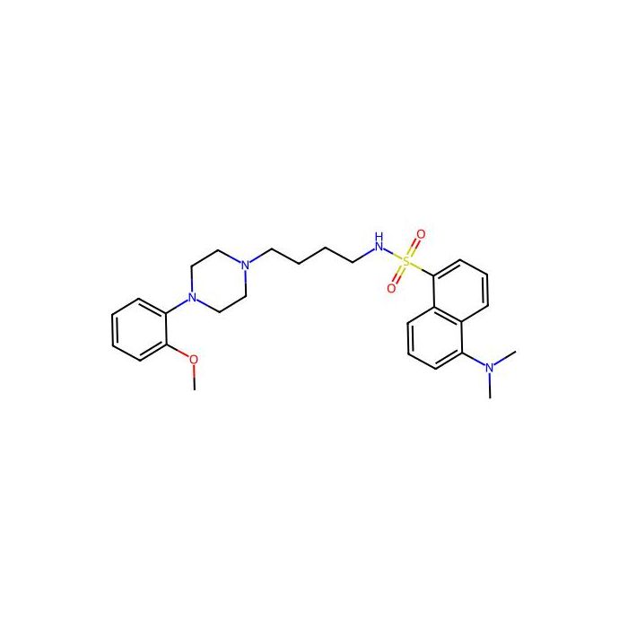 5-(Dimethylamino)-N-(4-(4-(2-methoxyphenyl)piperazin-1-yl)butyl)naphthalene-1-sulfonamide
