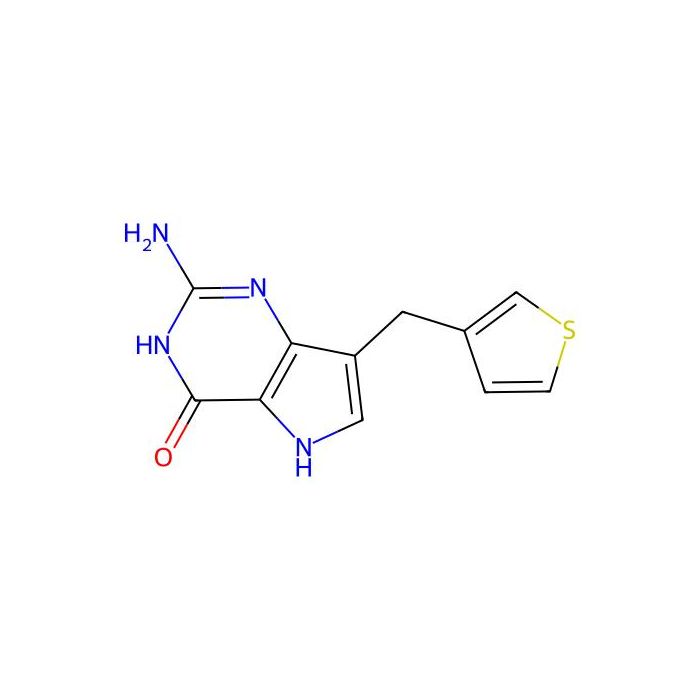 9-Deaza-9-(3-thienylmethyl)guanine