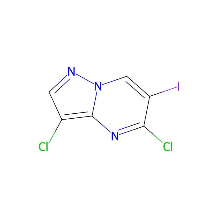 3,5-dichloro-6-iodo-pyrazolo[1,5-a]pyrimidine