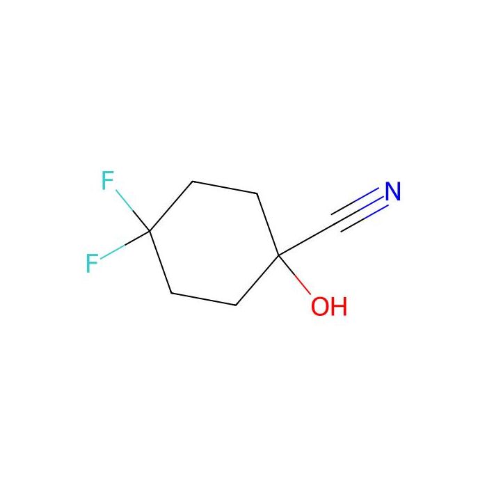 4,4-difluoro-1-hydroxy-cyclohexanecarbonitrile