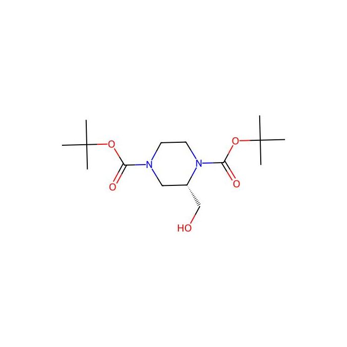 ditert-butyl (2S)-2-(hydroxymethyl)piperazine-1,4-dicarboxylate
